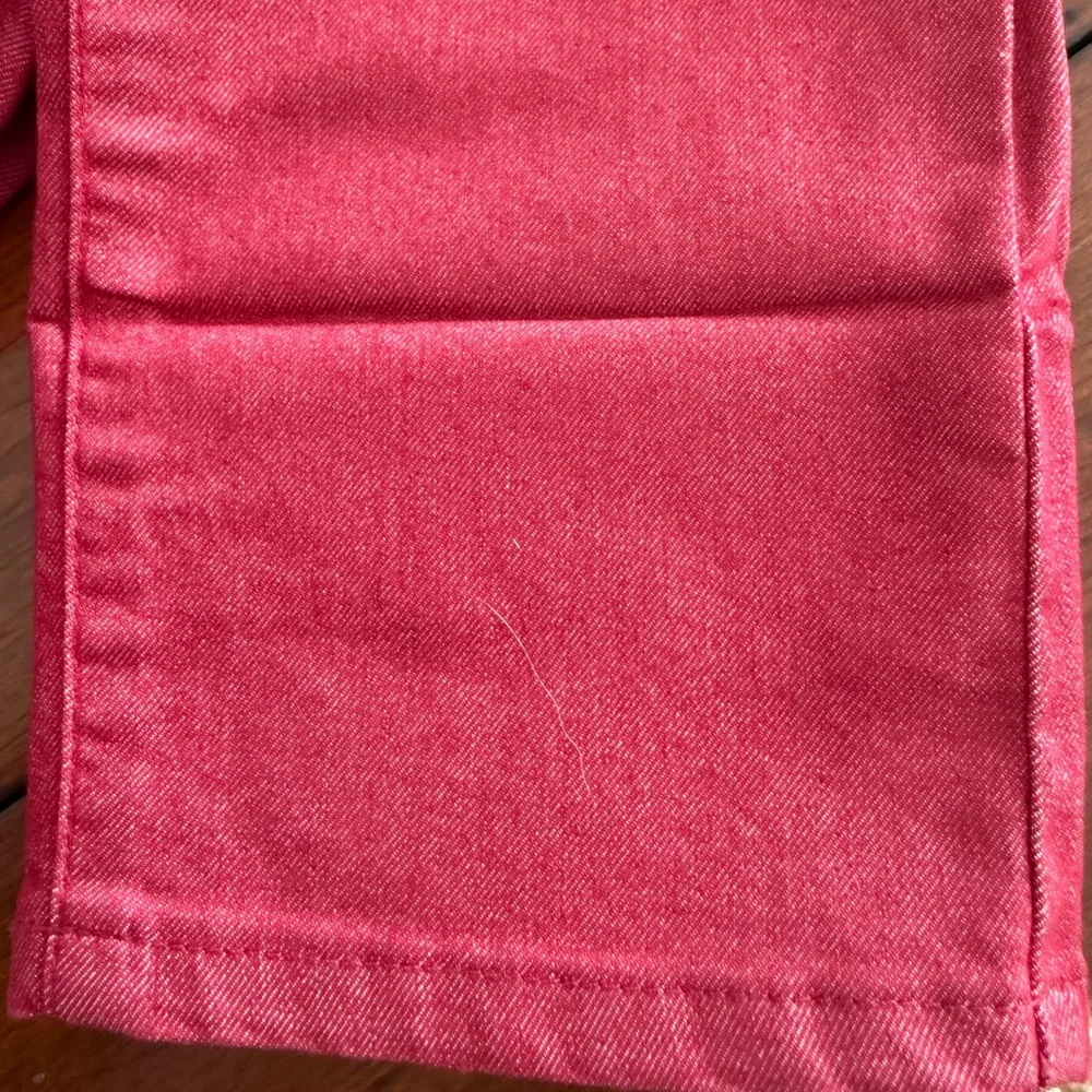 Prana size 8/29 red washed jeans with cuffs barely worn - Picture 8 of 9